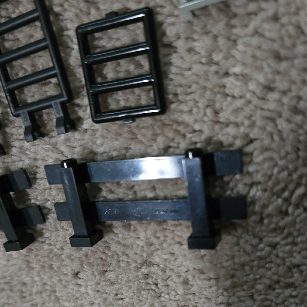LEGO Set: Vintage Ladder, Hitching, & Fence Building Block Accessories